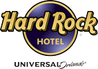Logo for Hard Rock Hotel at Universal Orlando
