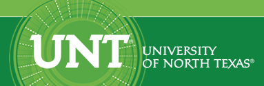 Logo for University of North Texas