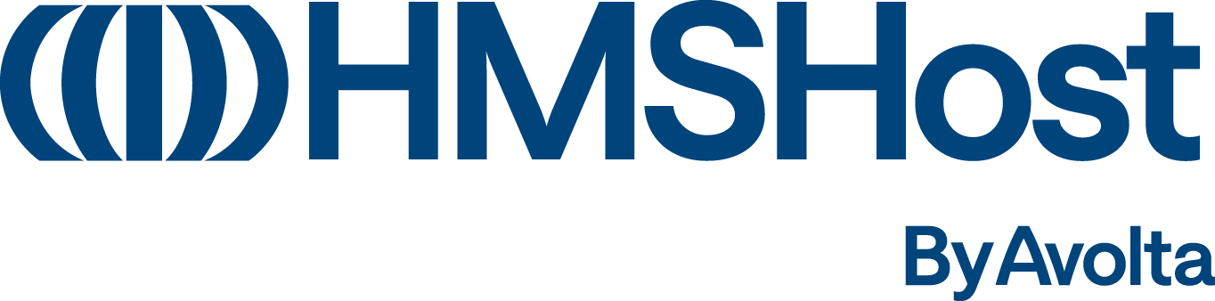 Logo for HMSHost at Montréal–Pierre Elliott Trudeau International Airport
