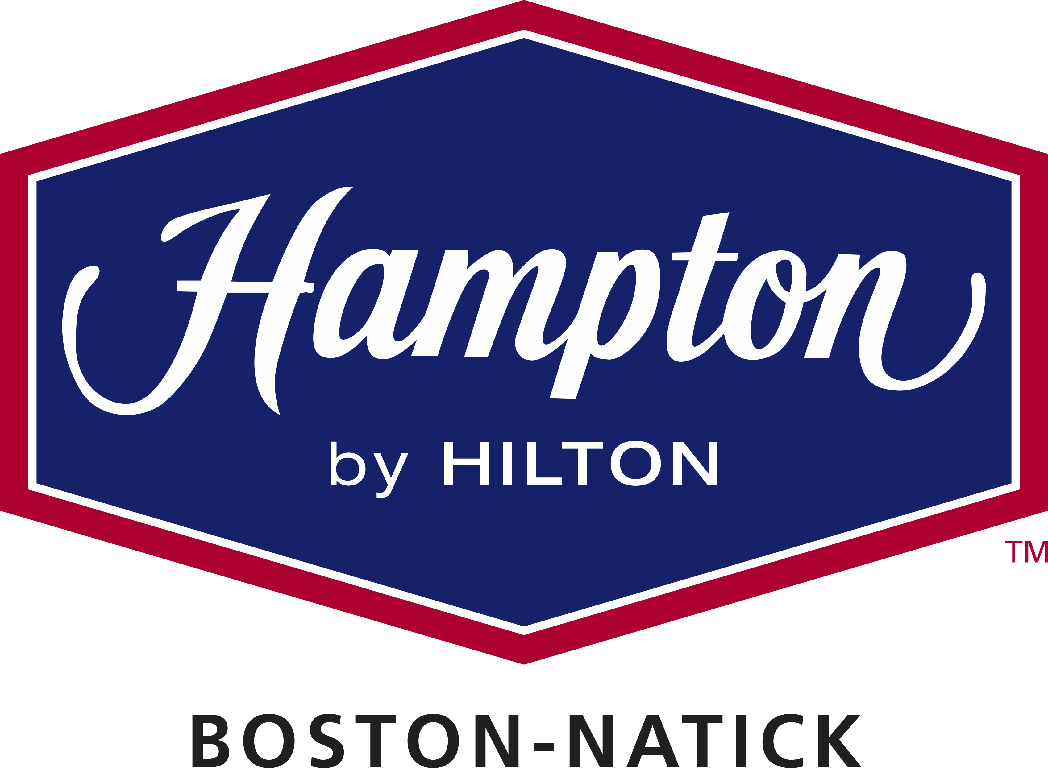 Logo for Hampton Inn Boston Natick