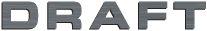 Logo for DRAFT