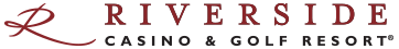 Logo for Riverside Casino and Golf Resort