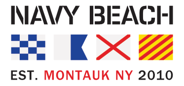 Logo for Navy Beach Montauk