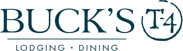 Logo for Buck's T-4 Lodge & Restaurant