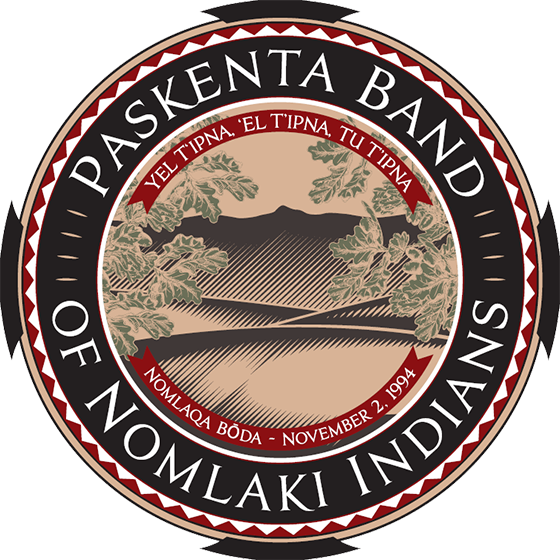 Logo for Paskenta Band of Nomlaki Indians