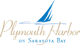 Logo for Plymouth Harbor on Sarasota Bay