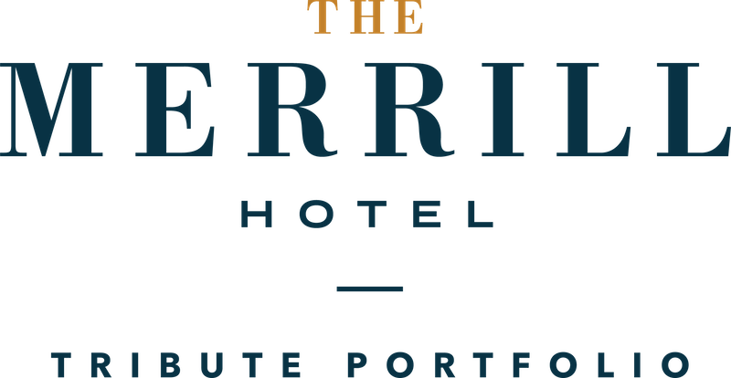 Logo for The Merrill Hotel, A Tribute Portfolio Hotel