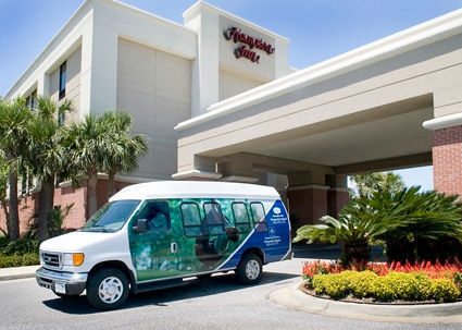 pensacola cordova hampton mall inn airport area