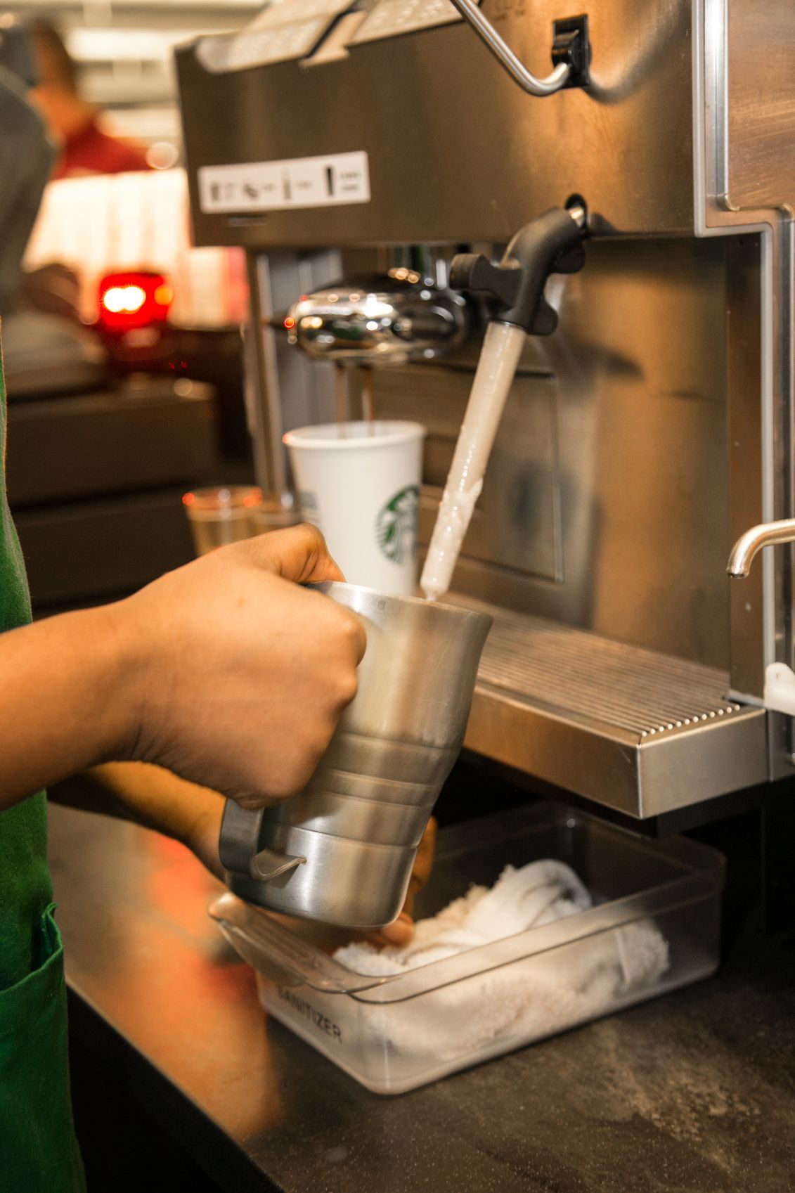 starbucks steam wand